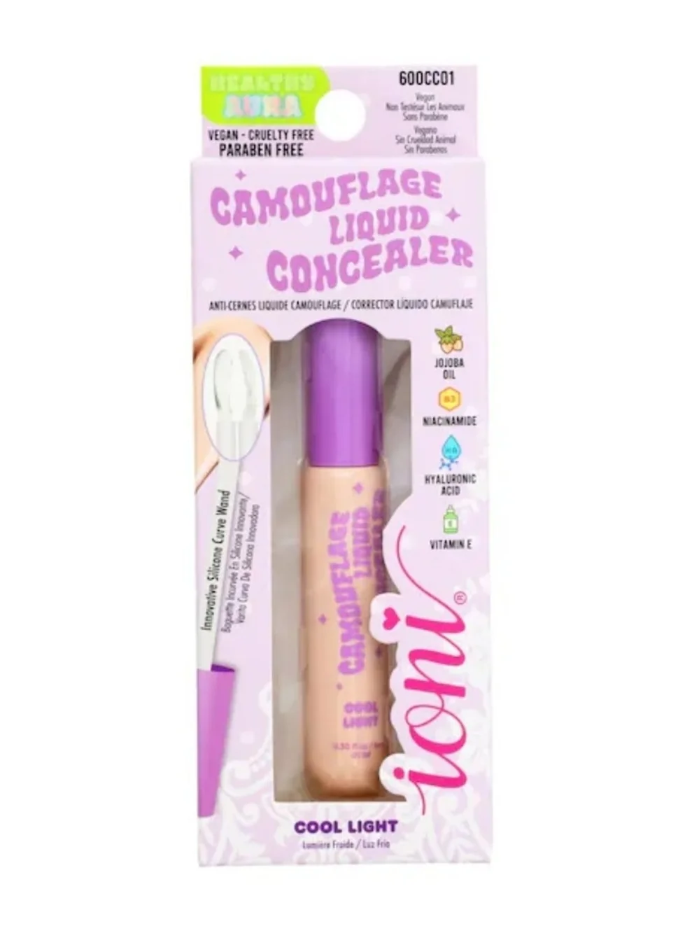 Ioni Camouflage Liquid Concealer- Cool Light 0.30fl oz BNIB